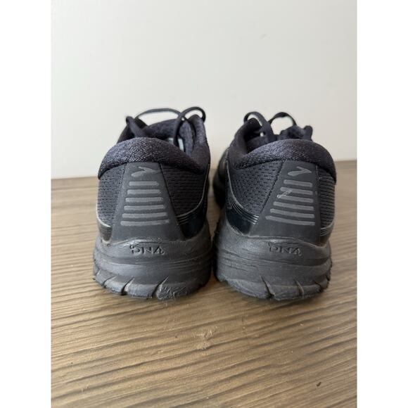 Brooks Adrenaline GTS 18 Running Shoes All Black - US womens size 11 Medium B - Picture 5 of 8